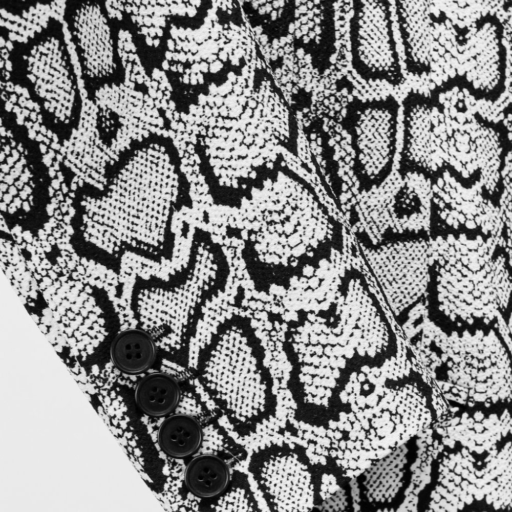 Smythe Python Print Blazer - image 6